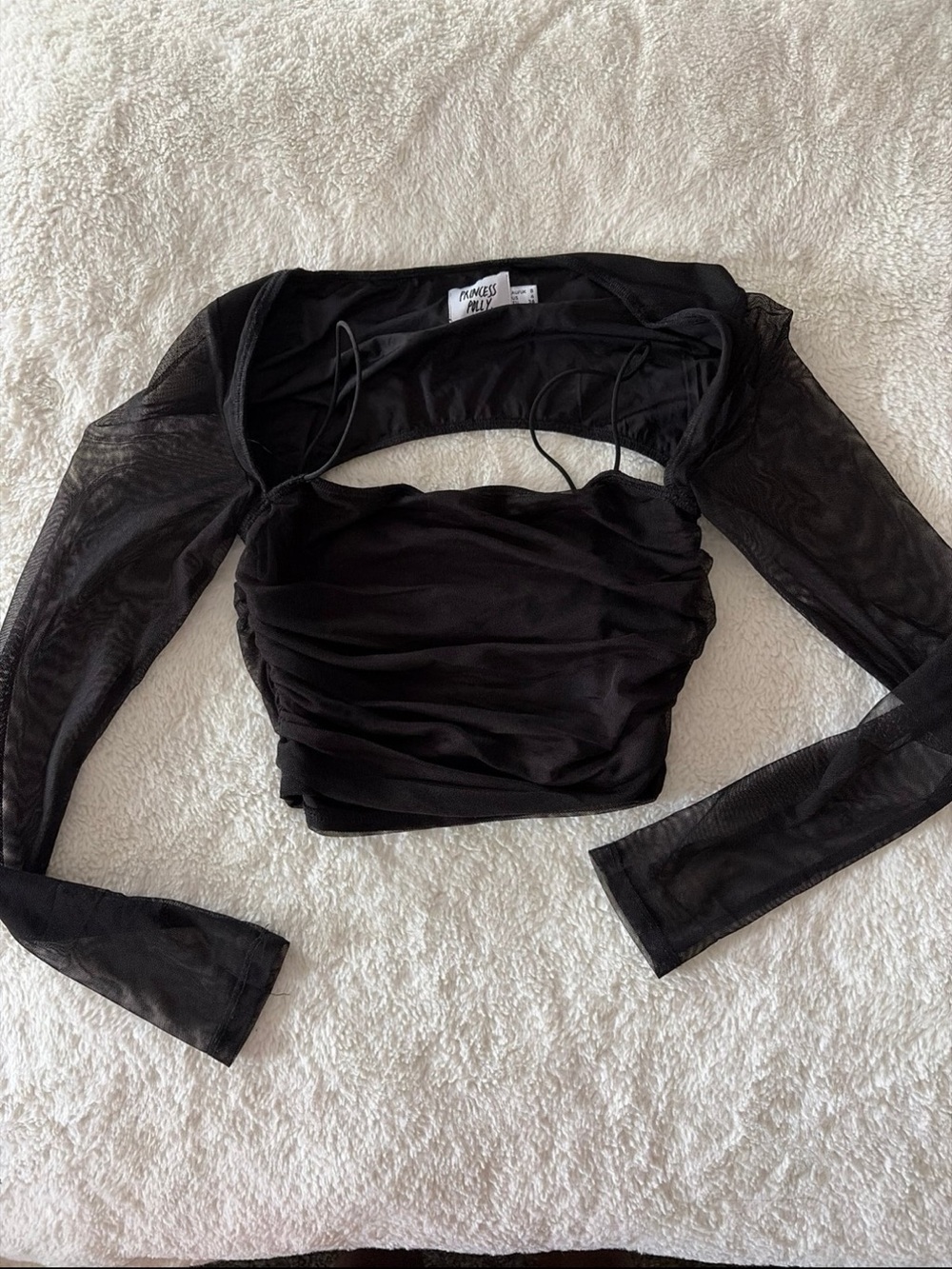 princess polly mesh long sleeve